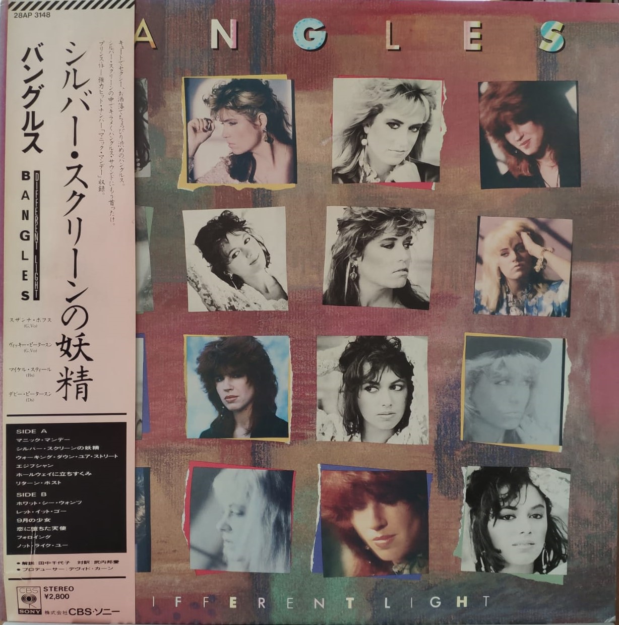 Bangles - Different Light con OBI
