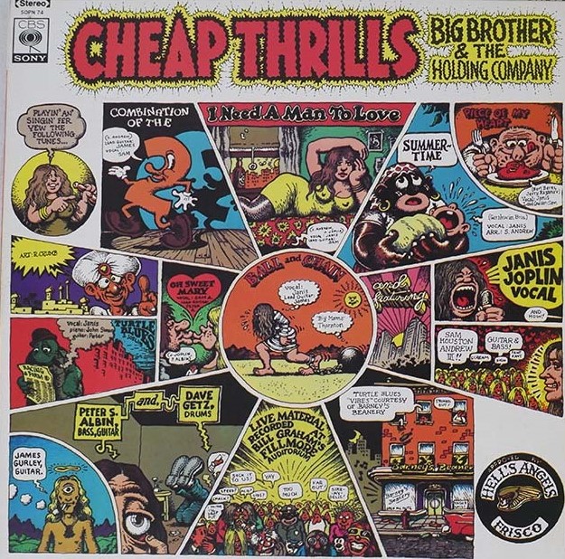 Janis Joplin & B. B. Holding Company – Cheap Thrills – Obi Vinilos