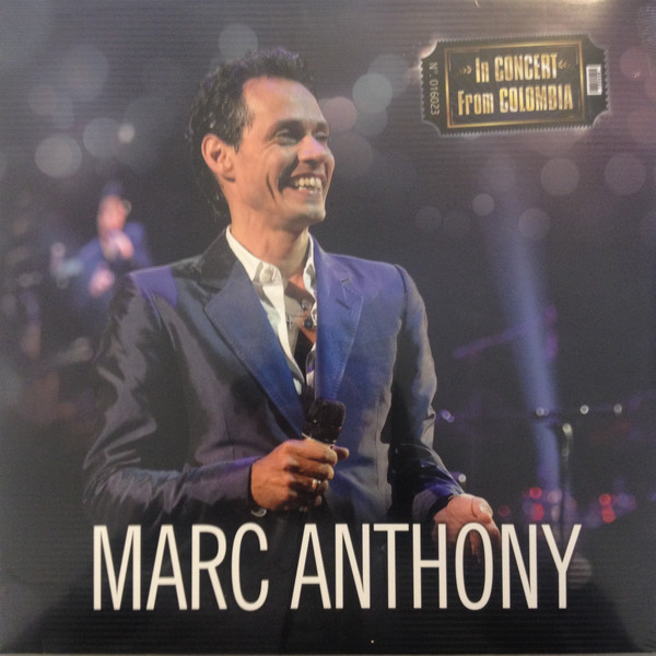 Marc Anthony In Concert From Colombia Obi Vinilos