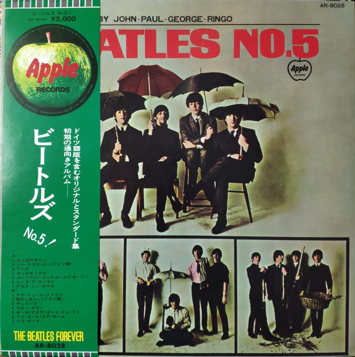 The Beatles - Beatles N°5 con OBI