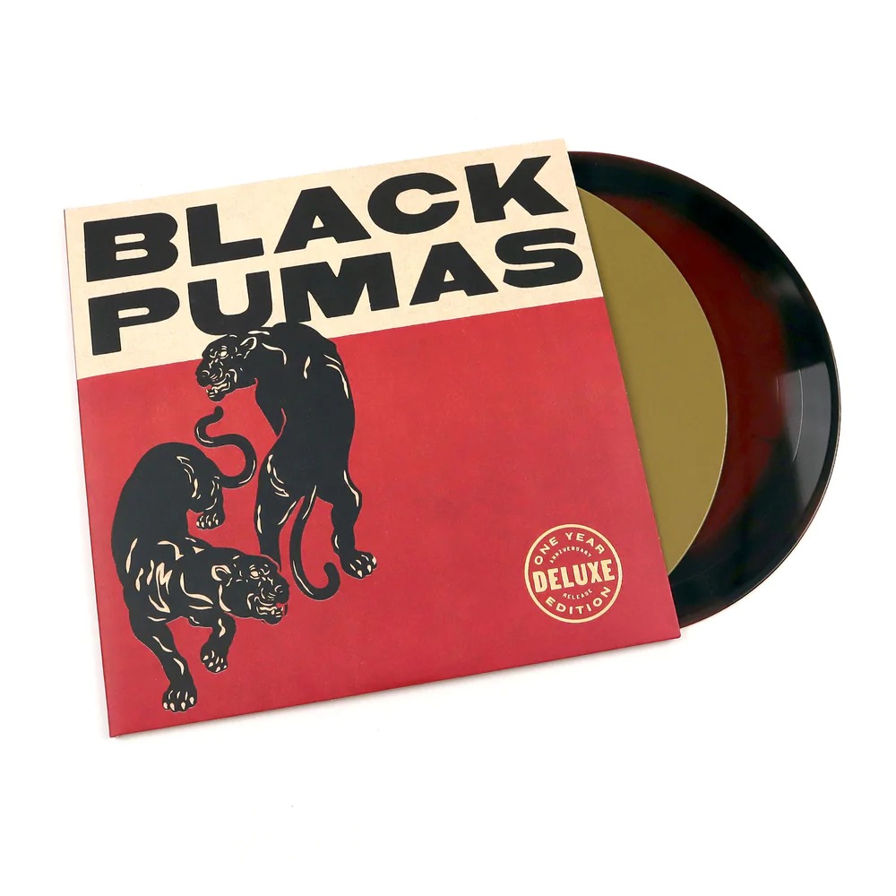 Black Pumas – Black Pumas Deluxe (Gold & Black Wax) – Obi Vinilos