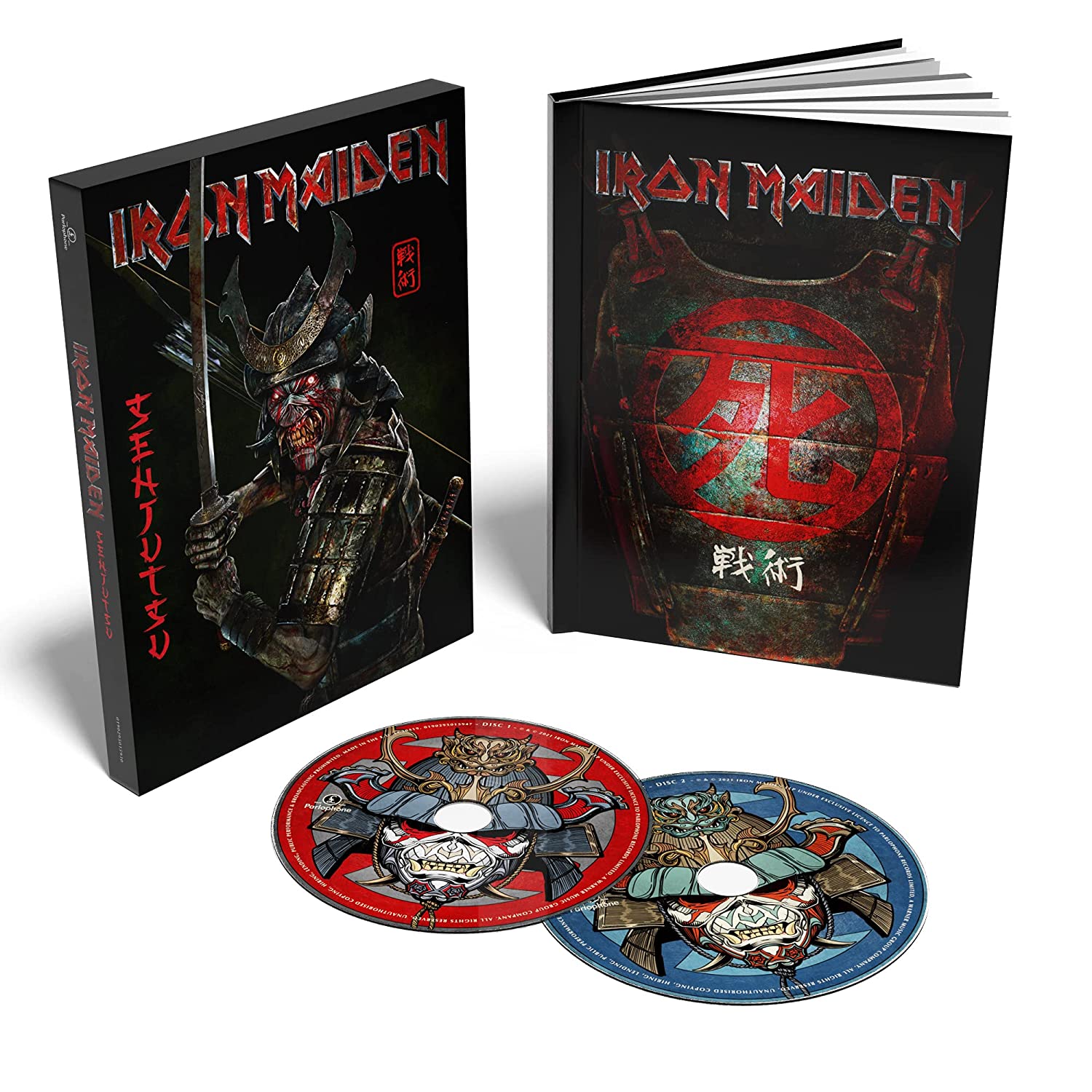 Iron Maiden Senjutsu Boxset Obi Vinilos