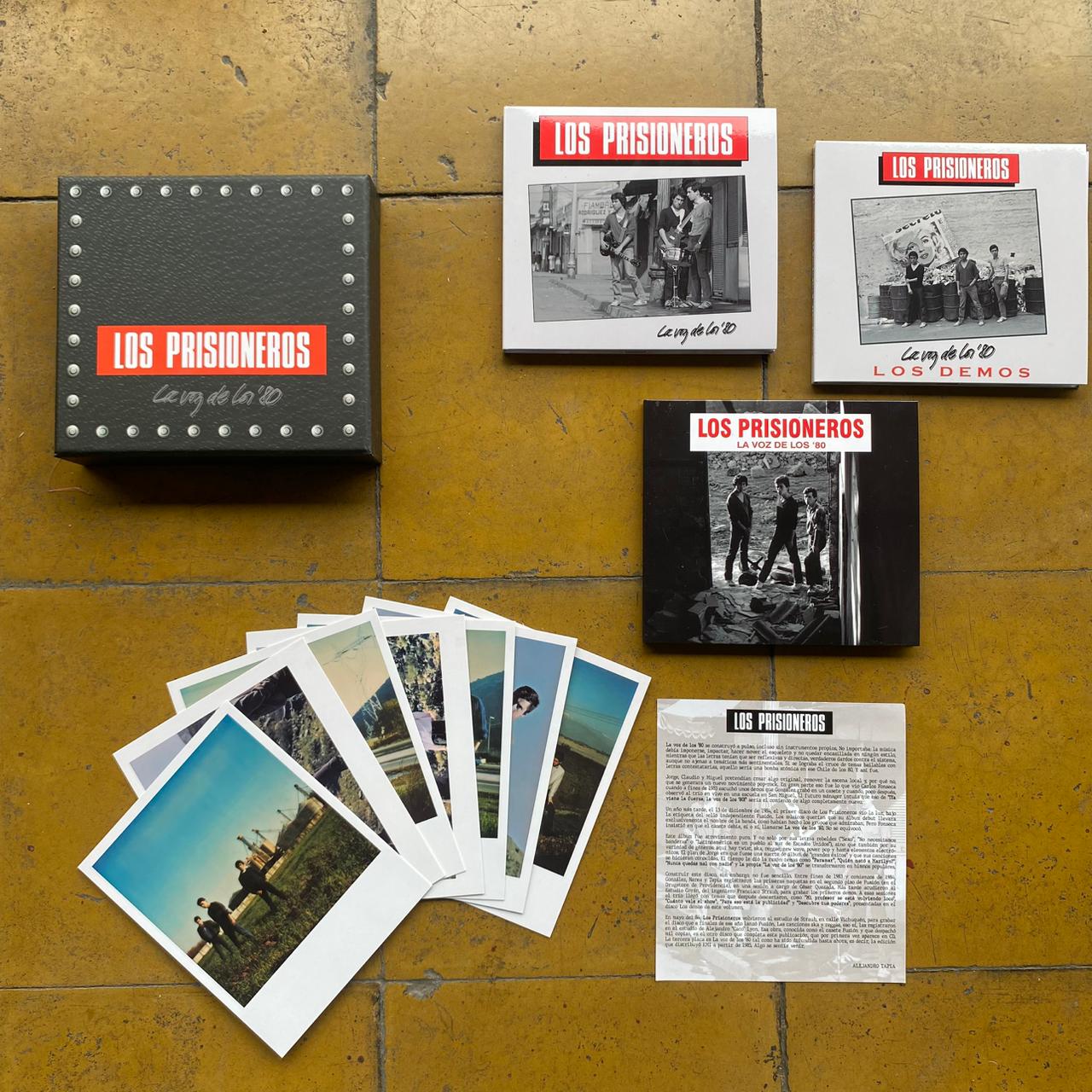 Los Prisioneros - La Voz De Los '80 CD Boxset