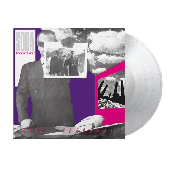 Soda Stereo - Nada Personal Vinilo Transparente Ed. Limitada