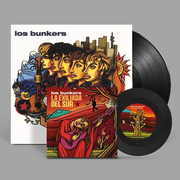 Los Bunkers - La Culpa + La Exilida Del Sur Single 7