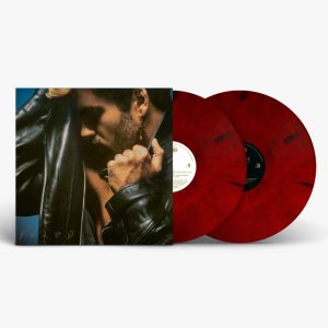 George Michael - Faith (Red & Black Marbled)